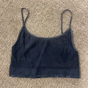 Navy blue bra top